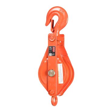 Steel wire base with hooks double pulley KBH-2
